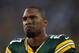 GREEN BAY, WI - SEPTEMBER 30: Strong safety Charles Woodson #21 of the Green Bay Packers looks on against the New Orleans Saints at Lambeau Field on September 30, 2012 in Green Bay, Wisconsin. (Photo by Jeff Gross/Getty Images)