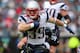 JACKSONVILLE, FL - DECEMBER 23: Danny Woodhead #39 of the New England Patriots is tackled by Paul Posluszny #51 of the Jacksonville Jaguars during a game at EverBank Field on December 23, 2012 in Jacksonville, Florida. (Photo by Mike Ehrmann/Getty Images)