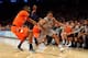 NEW YORK, NY - MARCH 15: Markel Starks #5 of the Georgetown Hoyas drives in the second half against James Southerland #43 of the Syracuse Orange during the semifinals of the Big East Men's Basketball Tournament at Madison Square Garden on March 15, 2013 in New York City. (Photo by Al Bello/Getty Images)