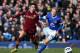 LIVERPOOL, ENGLAND - MARCH 16: Samir Nasri of Manchester City competes with Steven Naismith of Everton during the Barclays Premier League match between Everton and Manchester City at Goodison Park on March 16, 2013 in Liverpool, England. (Photo by Clive Brunskill/Getty Images)