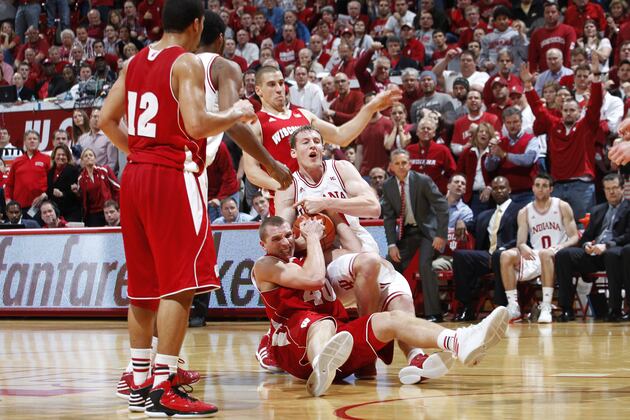 No. 2 Indiana Falls to No. 22 Wisconsin in Big Tensemifinals