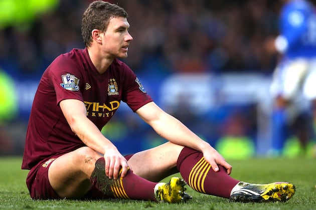 Manchester City: Edin Dzeko Proves Again Why He Is Only a Super-Sub, Little More