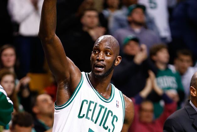KG out Tonight vs. Bobcats After Being Limited in Practice Friday