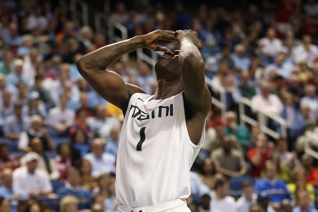 Miami's Durand Scott Injures Lower Back in Opening Minute of ACC Final