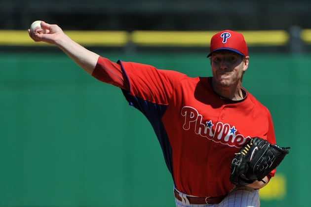 Roy Halladay Leaves Start After 1 Inning Due to Stomach Virus
