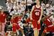 EAST LANSING, MI - February 19: Remy Abell #23 of the Indiana Hoosiers celebrates a 72-68 win over the Michigan State Spartans with Victor Oladipo #4 in front of Cody Zeller #40 at the Jack T. Breslin Student Events Center on February 19, 2013 in East Lansing, Michigan. (Photo by Gregory Shamus/Getty Images)
