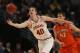 CHICAGO, IL - MARCH 15: Cody Zeller #40 of the Indiana Hoosiers grabs a loose ball under pressure from Tyler Griffey #42 of the Illinois Fighting Illini during a quarterfinal game of the Big Ten Basketball Tournament at the United Center on March 15, 2013 in Chicago, Illinois. (Photo by Jonathan Daniel/Getty Images)