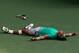 INDIAN WELLS, CA - MARCH 17: Rafael Nadal of Spain celebrates after defeating Juan Martin Del Potro of Argentina to win the men's final match of the 2013 BNP Paribas Open at the Indian Wells Tennis Garden on March 17, 2013 in Indian Wells, California. (Photo by Stephen Dunn/Getty Images)