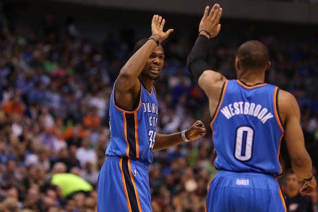 Durant Scores 19 of 31 in 4th, Thunder Beat Mavs