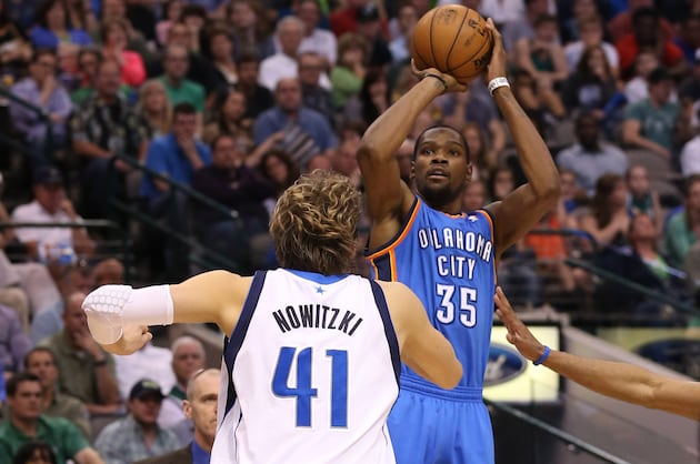 Kevin Durant Took Over; Dirk Nowitzki Served as Decoy