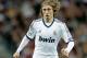 MADRID, SPAIN - FEBRUARY 13: Luka Modric of Real Madrid in action during the UEFA Champions League Round of 16 first leg match between Real Madrid and Manchester United at Estadio Santiago Bernabeu on February 13, 2013 in Madrid, Spain. (Photo by Gonzalo Arroyo Moreno/Getty Images)