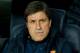 BARCELONA, SPAIN - MARCH 12: Assistant coach Jordi Roura of FC Barcelona on the bench prior to start the UEFA Champions League Round of 16 second leg match between FC Barcelona and AC Milan at Camp Nou Stadium on March 12, 2013 in Barcelona, Spain. (Photo by Gonzalo Arroyo Moreno/Getty Images)