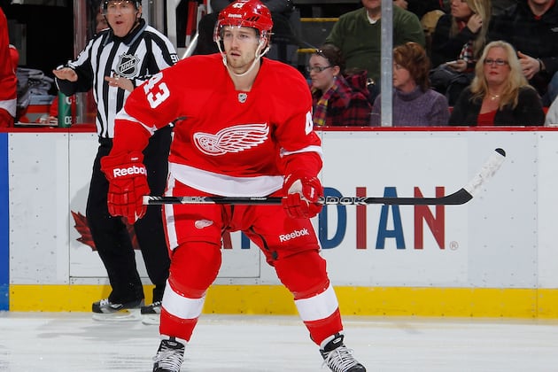Wings Demote Nyquist, Hope Helm Returns This Week
