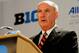 July 26, 2012; Chicago, IL, USA; Big Ten commissioner Jim Delany speaks during the Big Ten media day at the McCormick Place Convention Center. Mandatory Credit: Reid Compton-USA TODAY Sports