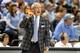 GREENSBORO, NC - MARCH 17: Head coach Roy Williams of the North Carolina Tar Heels reacts in the second half against the Miami (Fl) Hurricanes during the final of the Men's ACC Basketball Tournament at Greensboro Coliseum on March 17, 2013 in Greensboro, North Carolina. (Photo by Streeter Lecka/Getty Images)