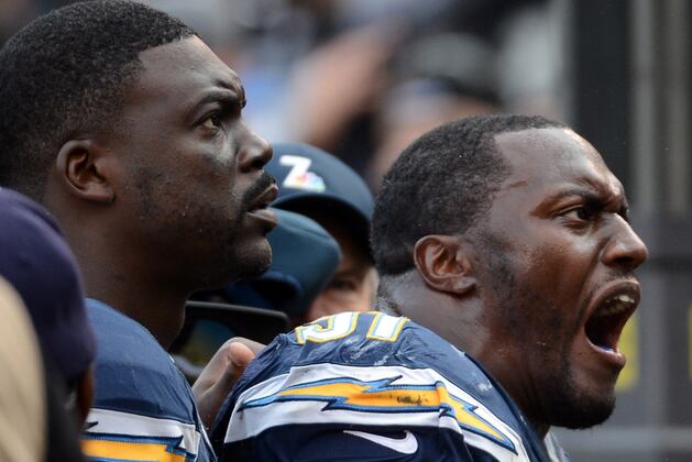 Chargers at Beginning of Movement