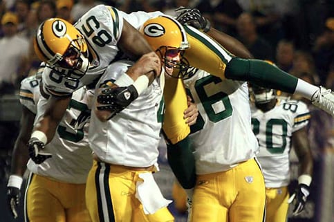 Jennings Got Decision-Making Assist from Favre