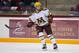 Kelly Terry emerged as the hero for the Golden Gophers, Photo by Jim Rosvold, obtained from: http://uscho.photoshelter.com/image/I00009nl1Px6kqtc