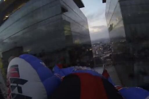 Wingsuiters Laugh at Danger After Soaring Between Rio De Janeiro Buildings