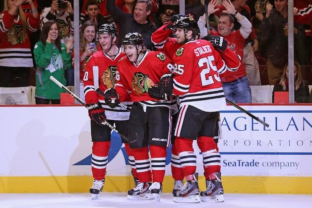 Floodgates Finally Open for Blackhawks' Brandon Saad