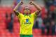SUNDERLAND, ENGLAND - MARCH 17: Elliott Bennett of Norwich celebrates after the Barclays Premier League match between Sunderland and Norwich City at the Stadium of Light on March 17, 2013 in Sunderland, England. (Photo by Michael Regan/Getty Images)