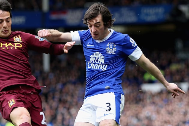 Everton Defender Baines Hails Mucha's Goalkeeping Performance