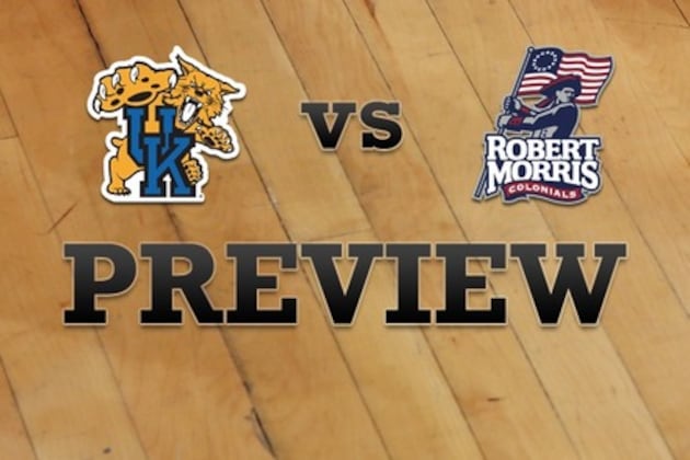 Kentucky vs. Robert Morris : Full Game Preview