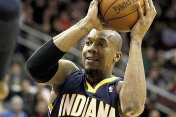 Pacers' West out Due to Sprained Lower Back
