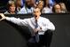 Mar 15, 2013; Nashville, TN, USA; Florida Gators head coach Billy Donovan directs his team against the LSU Tigers during the quarterfinals of the SEC tournament at Bridgestone Arena. The Gators beat the Tigers 80-58. Mandatory Credit: Don McPeak-USA TODAY Sports
