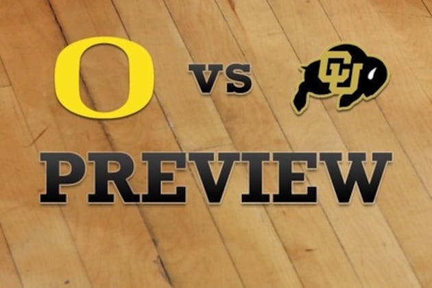 Oregon vs. Colorado: Full Game Preview