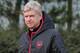 ST ALBANS, ENGLAND - FEBRUARY 18: Arsenal manager Arsene Wenger oversees a training session ahead of their UEFA Champions League round of 16 first leg match against FC Bayern Muenchen at London Colney on February 18, 2013 in St Albans, England. (Photo by Shaun Botterill/Getty Images)