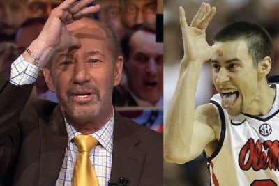 Tony Kornheiser: Marshall Henderson Landshark Salute (PHOTO)