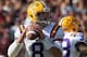 COLLEGE STATION, TX - OCTOBER 20: Zach Mettenberger #8 of the LSU Tigers throws against the Texas A&M Aggies at Kyle Field on October 20, 2012 in College Station, Texas. (Photo by Ronald Martinez/Getty Images)