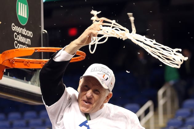 Larranaga Is Henry Iba Coach of the Year