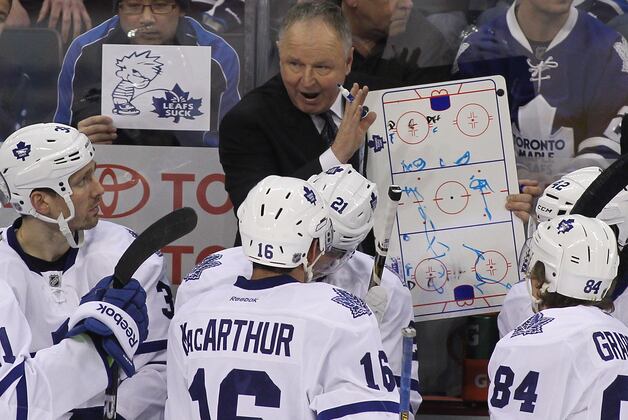 Leafs Coach Blasts Players