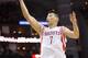 Mar 15, 2013; Houston, TX, USA; Houston Rockets point guard Jeremy Lin (7) attempts to score a basket during the second quarter against the Minnesota Timberwolves at Toyota Center. Mandatory Credit: Troy Taormina-USA TODAY Sports