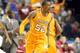 NASHVILLE, TN - MARCH 15: Jordan McRae #52 of the Tennessee Volunteers celebrates in the game against the Alabama Crimson Tide during the quarterfinals of the SEC Baketball Tournament at Bridgestone Arena on March 15, 2013 in Nashville, Tennessee. (Photo by Andy Lyons/Getty Images)