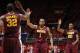 CHAMPAIGN, IL - JANUARY 9: Andre Hollins #1 and Trevor Mbakwe #32 of the Minnesota Golden Gophers celebrate against the Illinois Fighting Illini during the game at Assembly Hall on January 9, 2013 in Champaign, Illinois. Minnesota won 84-67. (Photo by Joe Robbins/Getty Images)