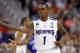 COLUMBUS, OH - MARCH 16: Joe Jackson #1 of the Memphis Tigers reacts after a play against the Saint Louis Billikens in the second half during the second round of the 2012 NCAA Men's Basketball Tournament at Nationwide Arena on March 16, 2012 in Columbus, Ohio. (Photo by Rob Carr/Getty Images)