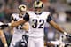 SEATTLE, WA - JANUARY 02: Bradley Fletcher #32 of the St. Louis Rams reacts after a defensive stop against the Seattle Seahawks during their game at Qwest Field on January 2, 2011 in Seattle, Washington. (Photo by Otto Greule Jr/Getty Images)