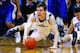 INDIANAPOLIS, IN - FEBRUARY 22: Andrew Smith #44 of the Butler Bulldogs scrambles for a loose ball against the Saint Louis Billikens at Hinkle Fieldhouse on February 22, 2013 in Indianapolis, Indiana. (Photo by Michael Hickey/Getty Images)