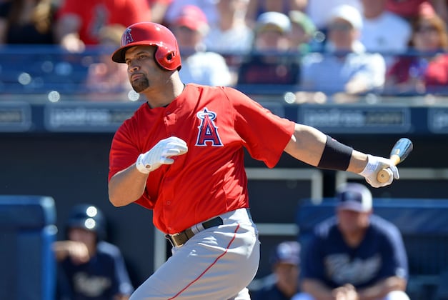 Pujols: First Spring Appearance in Field Leads to Other Questions