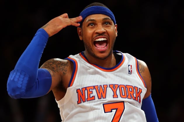 Knicks Confident Melo Is in the Clear