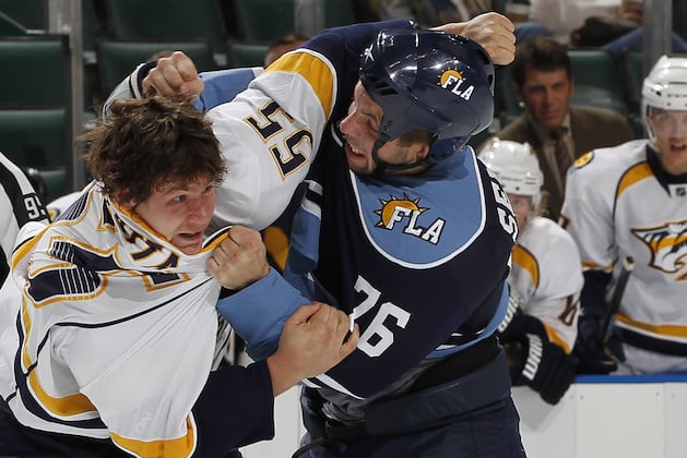 Panthers' Eric Selleck Faces Hearing for Incident vs. Carolina Hurricanes