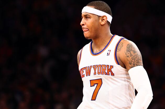 Anthony Says He Hurt Knicks by Playing with Injury, Predicts Division Title