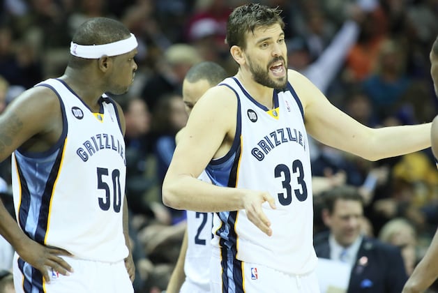 'In the Mud' with Zach Randolph and Marc Gasol on the Grizzlies' Rise