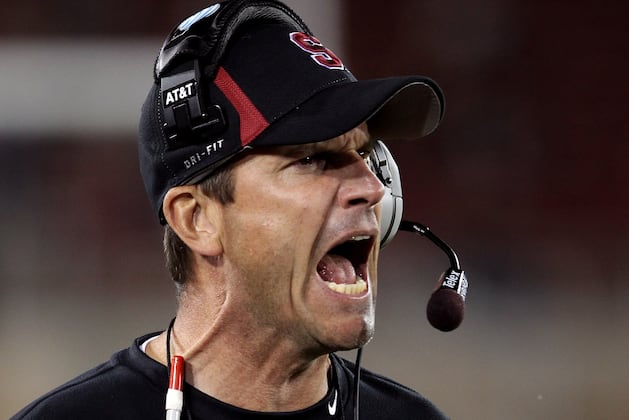 Jim Harbaugh Even More Intense Than Ever