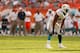 MIAMI GARDENS, FL - DECEMBER 16: Reggie Bush #22 of the Miami Dolphins looks on during a game against the Jacksonville Jaguars at Sun Life Stadium on December 16, 2012 in Miami Gardens, Florida. (Photo by Mike Ehrmann/Getty Images)