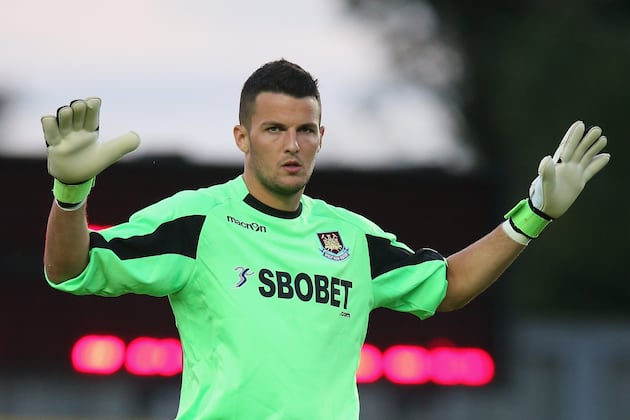 Goalkeeper Stephen Henderson Returns to West Ham from Ipswich