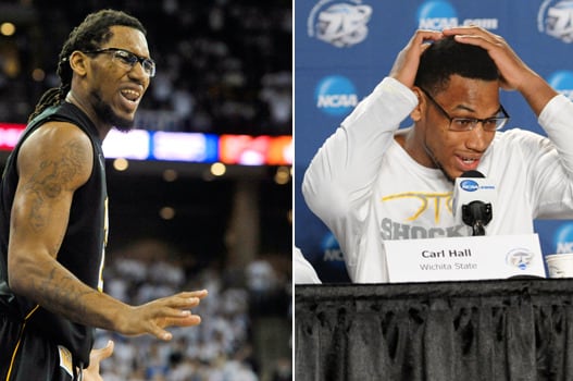 NCAA Tournament: Wichita State's Carl Hall's Hair (PHOTOS)